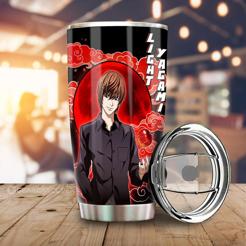 Light Yagami Tumbler Cup Custom Death Note Car Accessories Light Yagami Tumbler Cup Custom Death Note Car Accessories