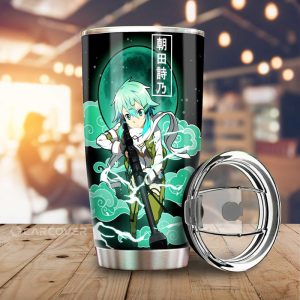 Shino Asada Tumbler Cup Custom Sword Art Online Anime Car Accessories