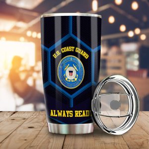 U.S. Coast Guard Tumbler Cup Custom US Military Car Accessories
