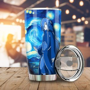 Uchiha Madara Tumbler Cup Custom Starry Night Styles