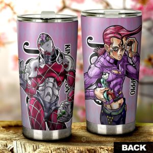 Vinegar Doppio Tumbler Cup Custom -Bizarre-Adventure
