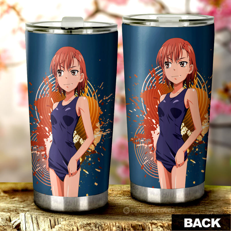 Waifu-Girl-Mikoto-Misaka-Tumbler-Cup-Custom-A-Certain-Magical-Index-Car-Accessories-2