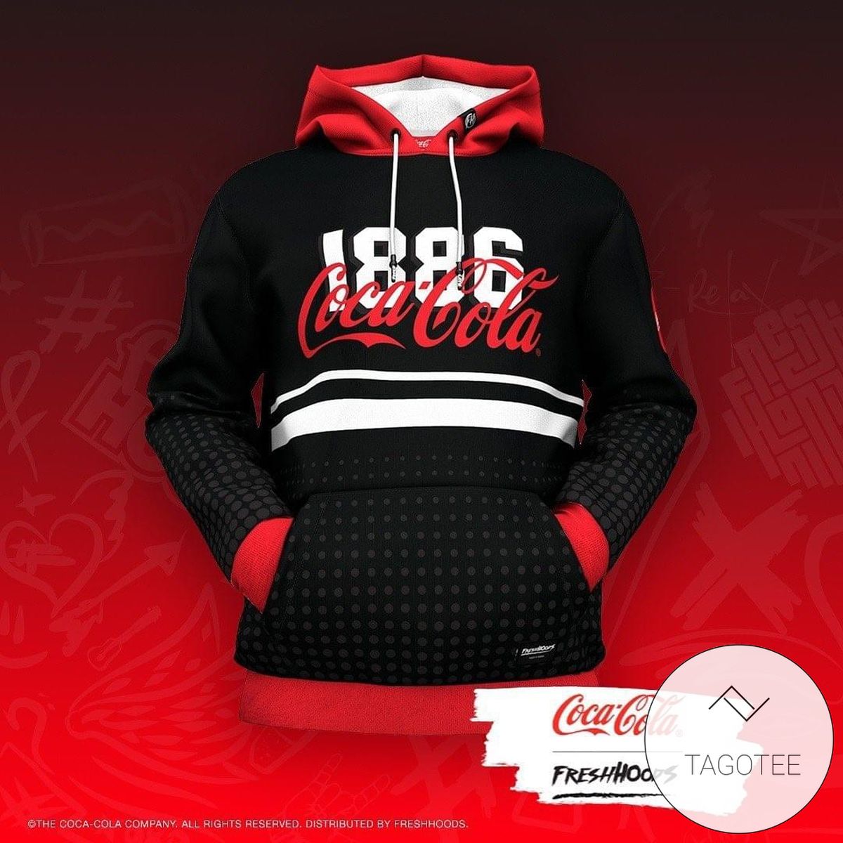 1886 Coca Cola Hoodie 1886 Coca Cola Hoodie