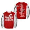 2021 National Champions Georgia Bulldogs Players Name White Red 3D Shirt