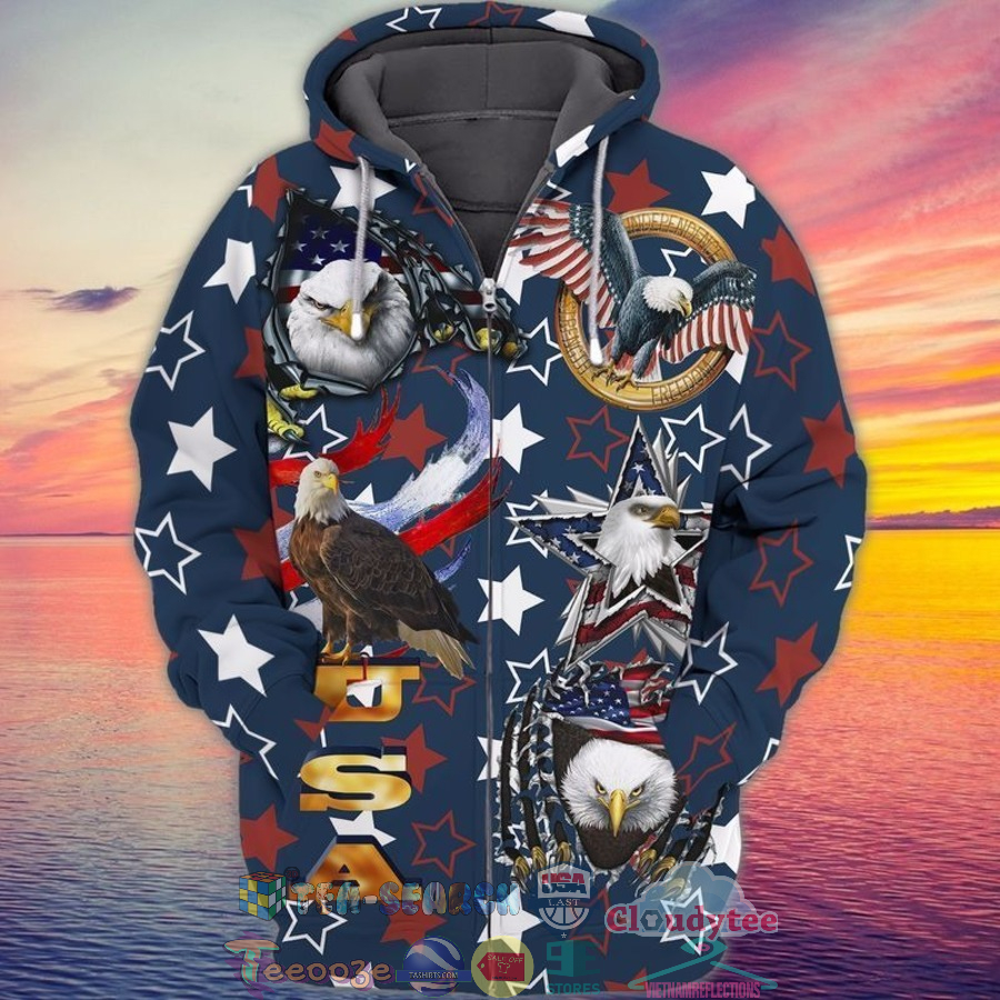 4Th Of July Independence Day American Eagle 3D Hoodie 4Th Of July Independence Day American Eagle 3D Hoodie
