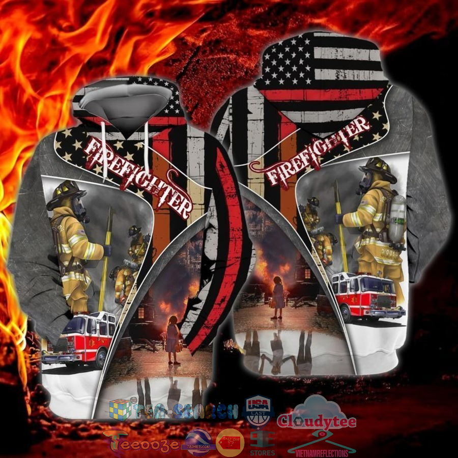 4Th Of July Independence Day American Firefighter 3D Hoodie 4Th Of July Independence Day American Firefighter 3D Hoodie