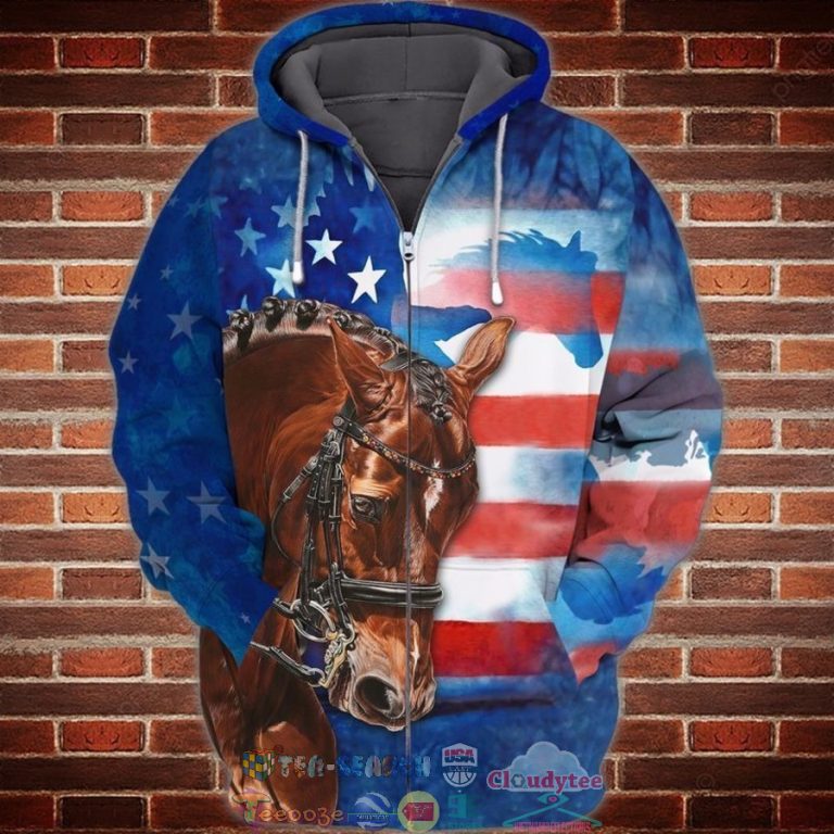 4Th-Of-July-Independence-Day-American-Flag-Horse-3D-Hoodie-2