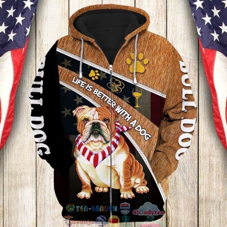 4Th-Of-July-Independence-Day-Bulldog-Life-Is-A-Better-With-A-Dog-3D-Hoodie-2