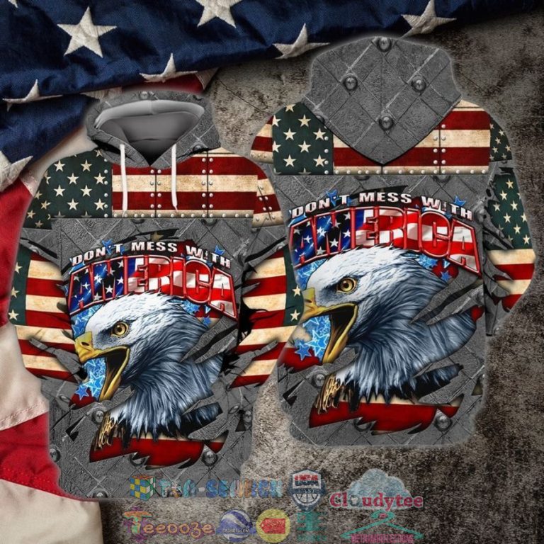 4Th-Of-July-Independence-Day-DonT-Mess-With-America-Eagle-3D-Hoodie-1