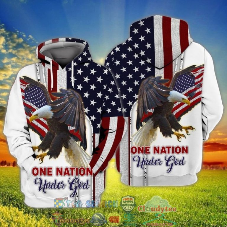 4Th-Of-July-Independence-Day-Eagle-American-Flag-One-Nation-Under-God-3D-Hoodie-3