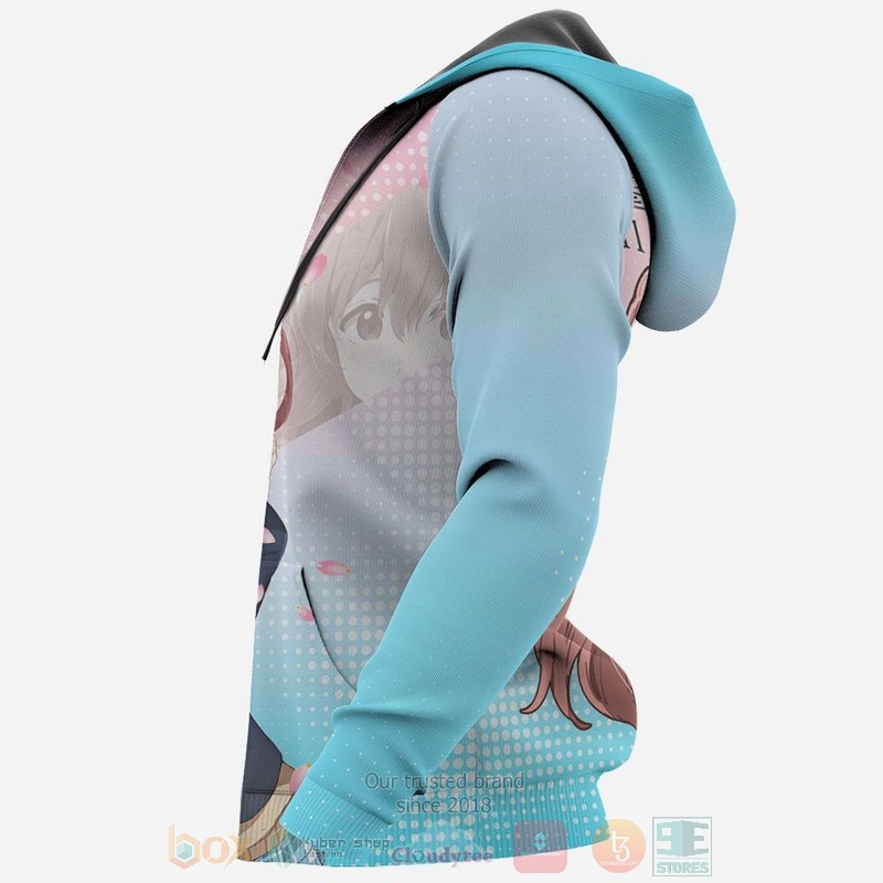 A Silent Voice Nishimiya Shouko Anime Stores 3D Hoodie A Silent Voice Nishimiya Shouko Anime Stores 3D Hoodie