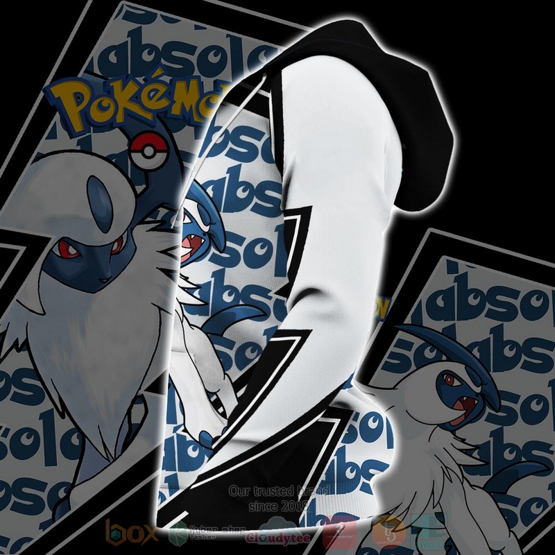 Absol Costume Pokemon 3D Hoodie Absol Costume Pokemon 3D Hoodie