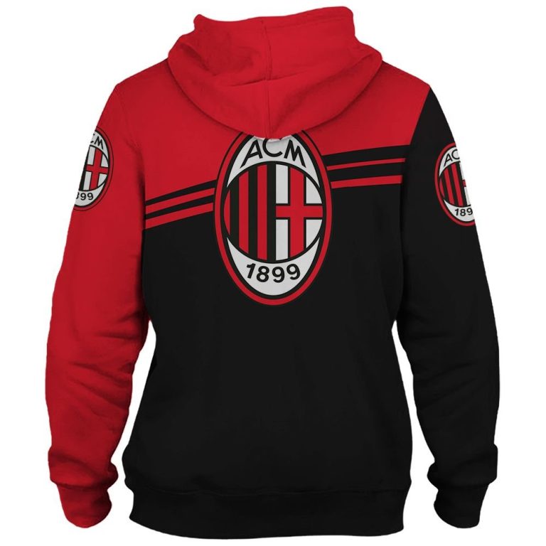 Ac-Milan-Red-Black-3D-Shirt-Hoodie-2