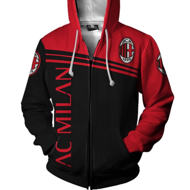 Ac-Milan-Red-Black-3D-Shirt-Hoodie-3