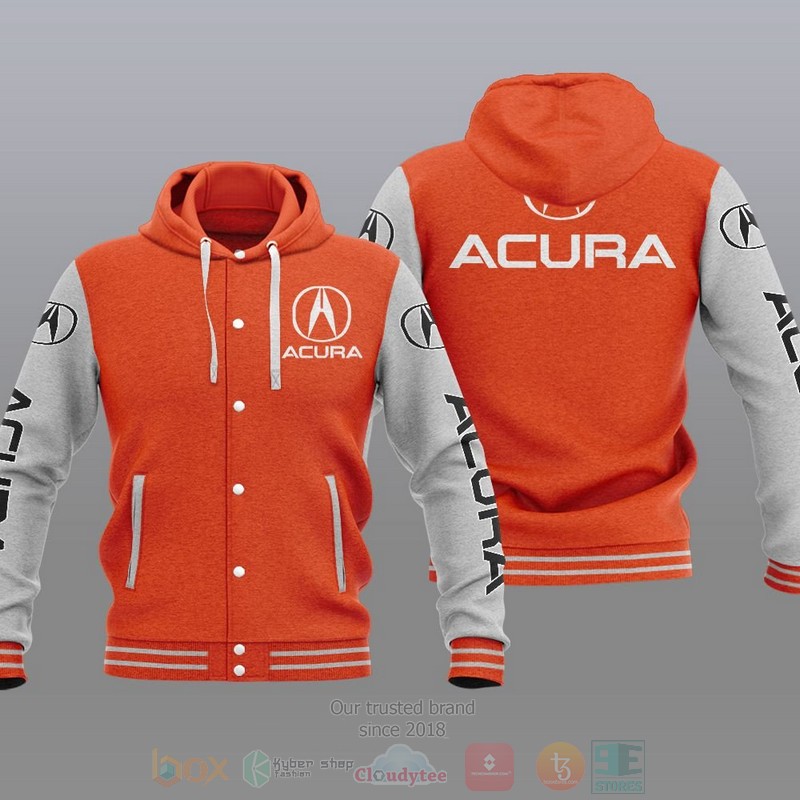 Acura Car Baseball Jacket Hoodie Acura Car Baseball Jacket Hoodie