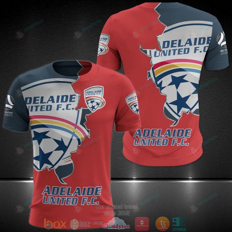 Adelaide United Fc 3D Hoodie Adelaide United Fc 3D Hoodie