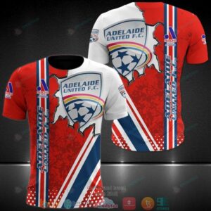 Adelaide United Logo 3D Shirt