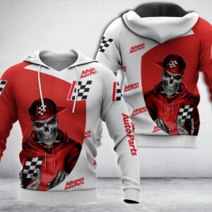 Advance Auto Parts Skull 3D Hoodie