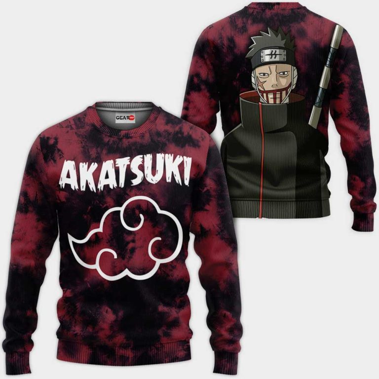 Akatsuki-Juzo-Biwa-Custom-Anime-Naruto-3D-Hoodie-Bomber-Jacket-2