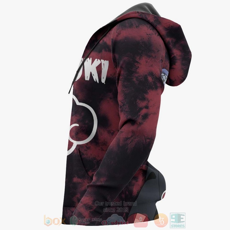 Akatsuki Konan Custom Anime Naruto 3D Hoodie Akatsuki Konan Custom Anime Naruto 3D Hoodie