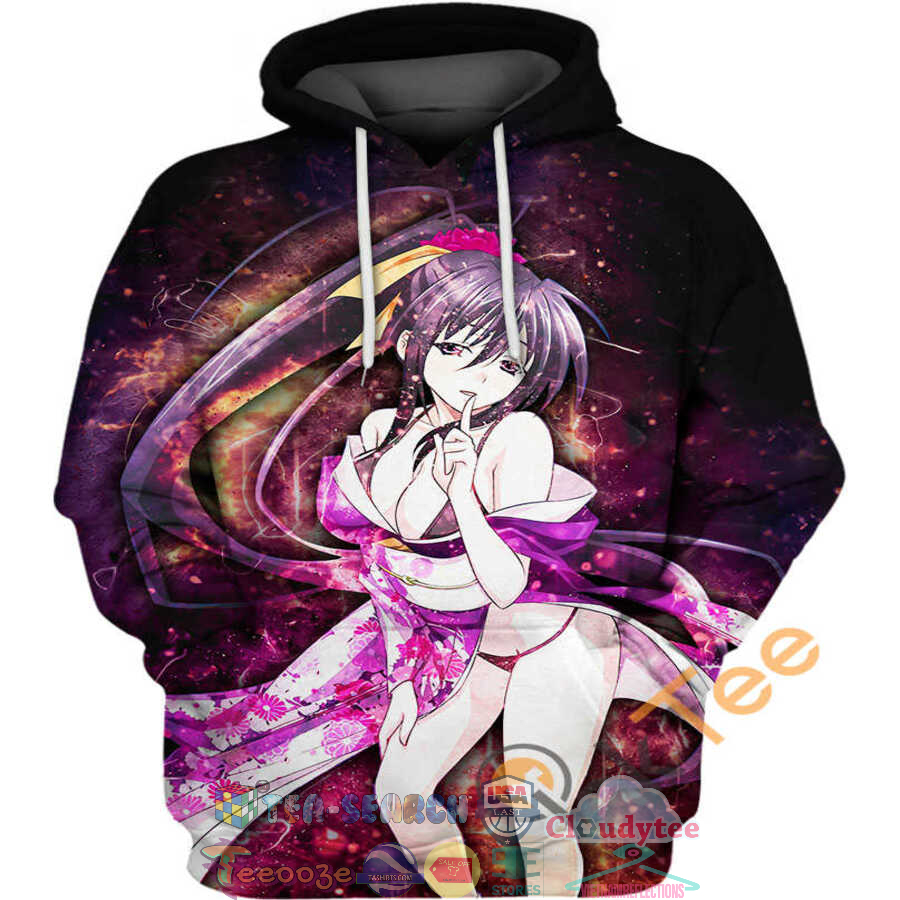 Akeno Himejima High School Dxd Hoodie 3D Akeno Himejima High School Dxd Hoodie 3D