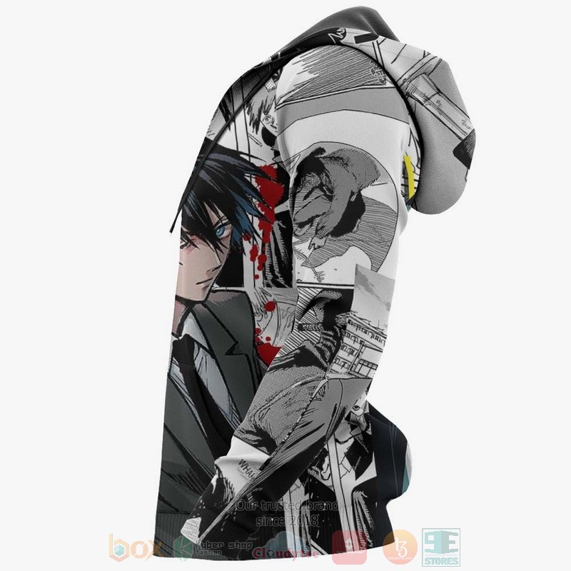 Aki Hayakawa Custom Style Chainsaw Man Anime-Manga 3D Hoodie Aki Hayakawa Custom Style Chainsaw Man Anime-Manga 3D Hoodie