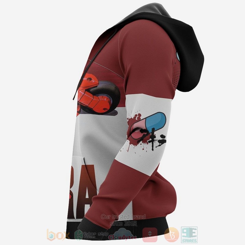 Akira Good For Health Bad For Education Custom Akira Anime 3D Hoodie Akira Good For Health Bad For Education Custom Akira Anime 3D Hoodie