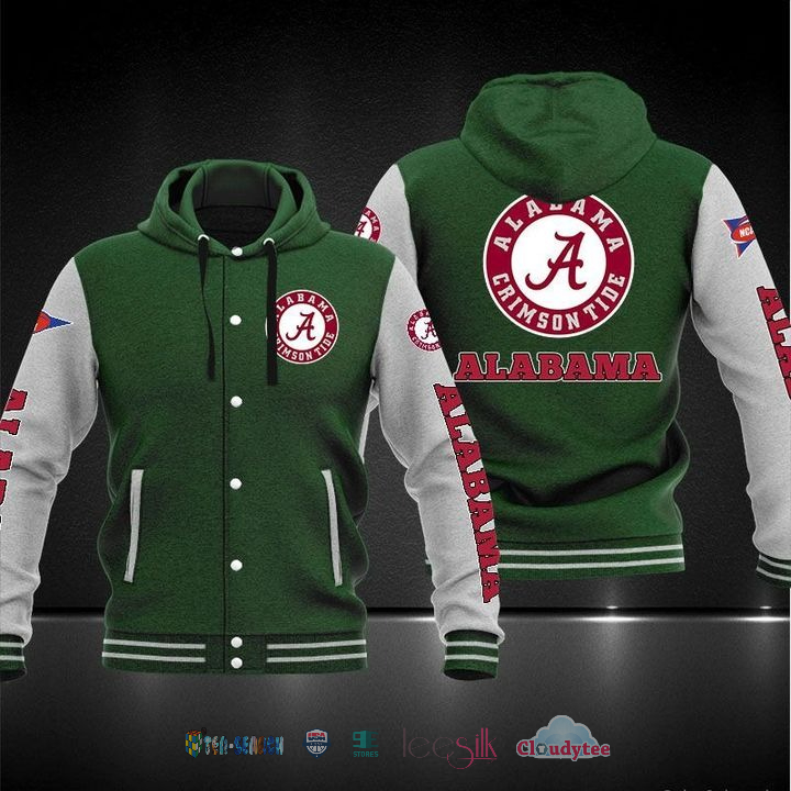Alabama Crimson Tide Baseball Hoodie Jacket Alabama Crimson Tide Baseball Hoodie Jacket