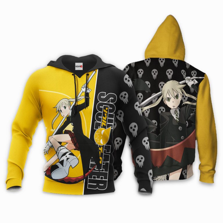 Albarn-Maka-Custom-Soul-Eater-Anime-3D-Hoodie-Bomber-Jacket-3
