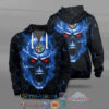 Alfa Romeo Skull Ver 1 All Over Printed T-Shirt Hoodie