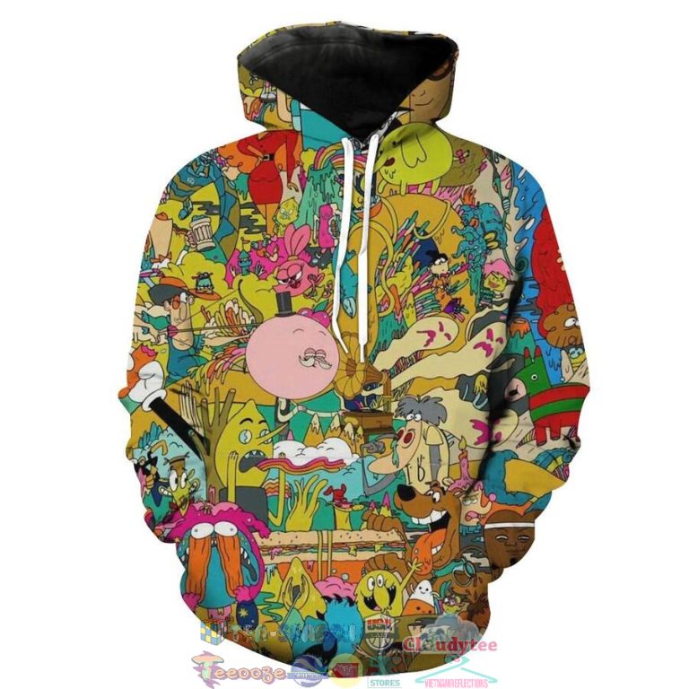 All-Characters-Cartoon-Network-Hoodie-3D-2