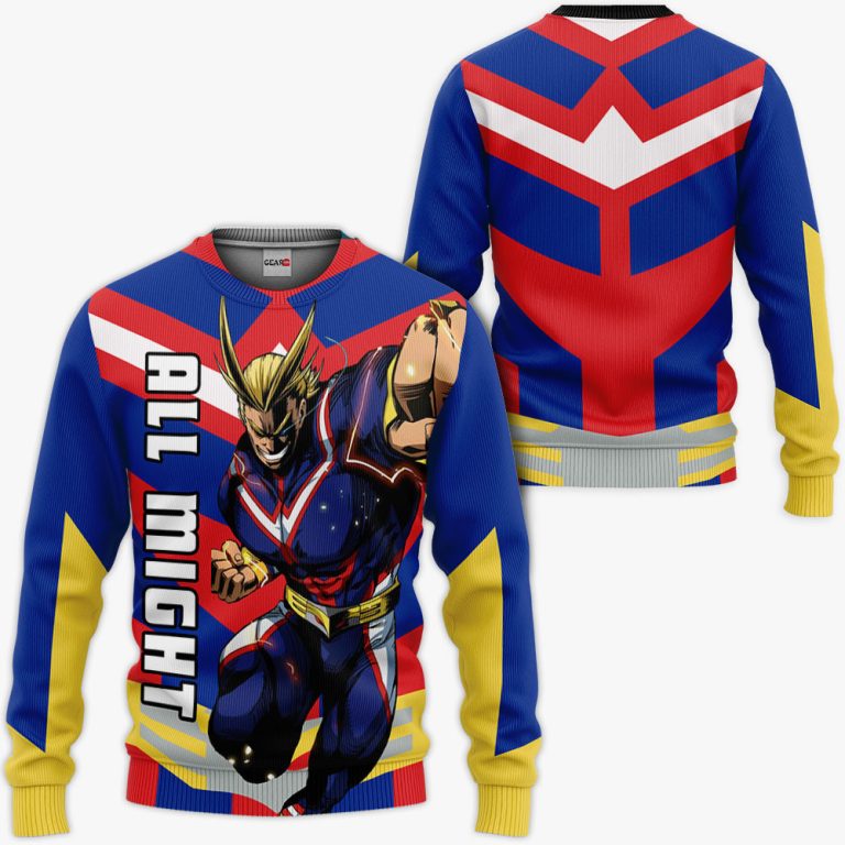 All-Might-Custom-Anime-My-Hero-Academia-3D-Hoodie-Bomber-Jacket-2