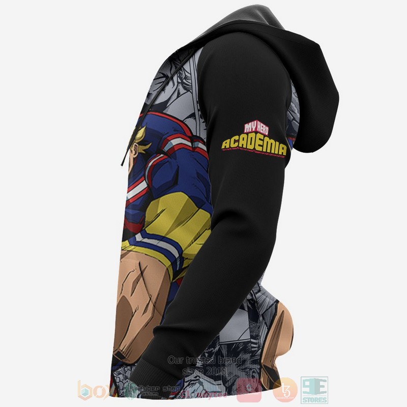All Might Custom My Hero Academia Anime 3D Hoodie All Might Custom My Hero Academia Anime 3D Hoodie
