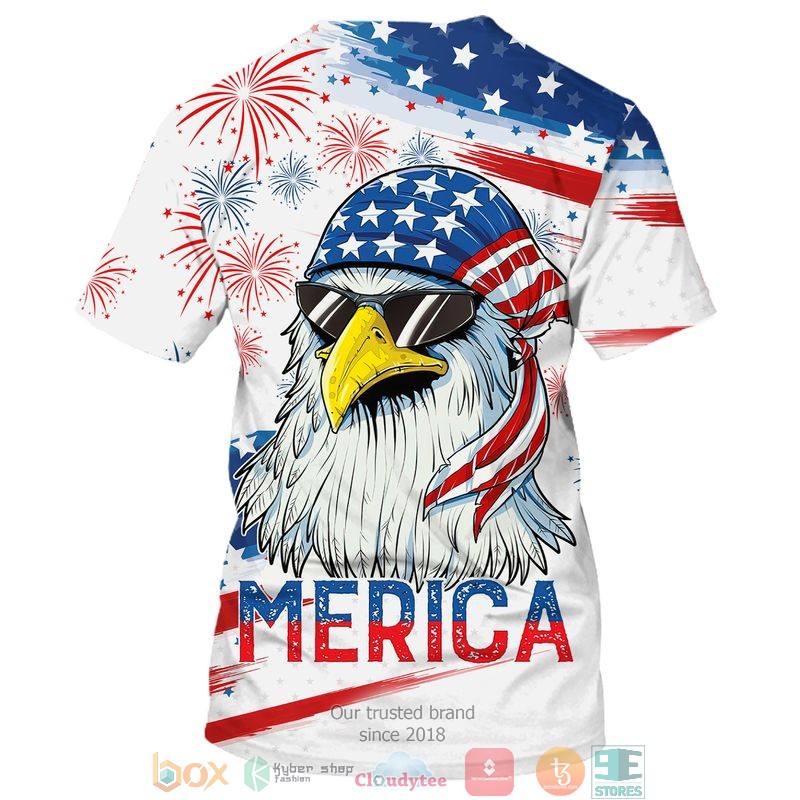 American Flag Eagle Merica 3D Shirt American Flag Eagle Merica 3D Shirt