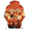 American Flag Veteran Never Forget Our Fallen Heroes 3D Shirt