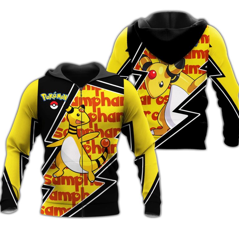 Ampharos-Costume-Pokemon-3D-Zip-Hoodie-1