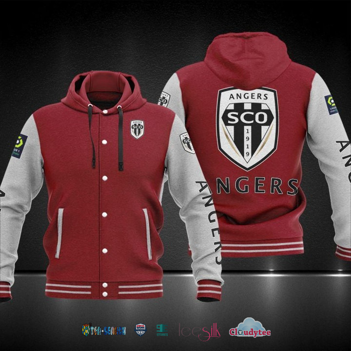 Angers Sco Baseball Hoodie Jacket Angers Sco Baseball Hoodie Jacket