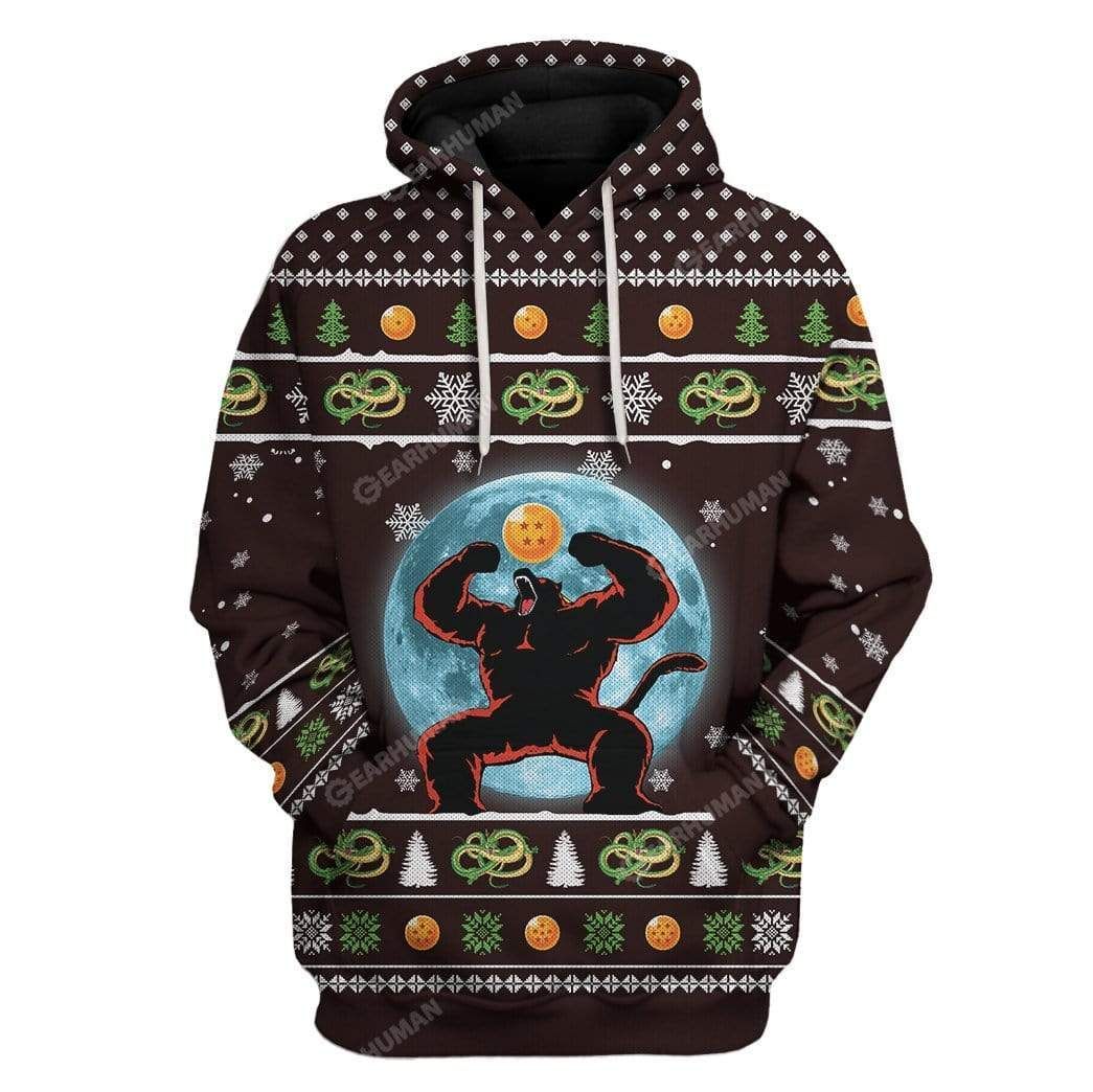 Anime Dragon Ball 3D Hoodie Anime Dragon Ball 3D Hoodie