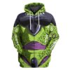 Anime Dragon Ball Cell 3D Hoodie