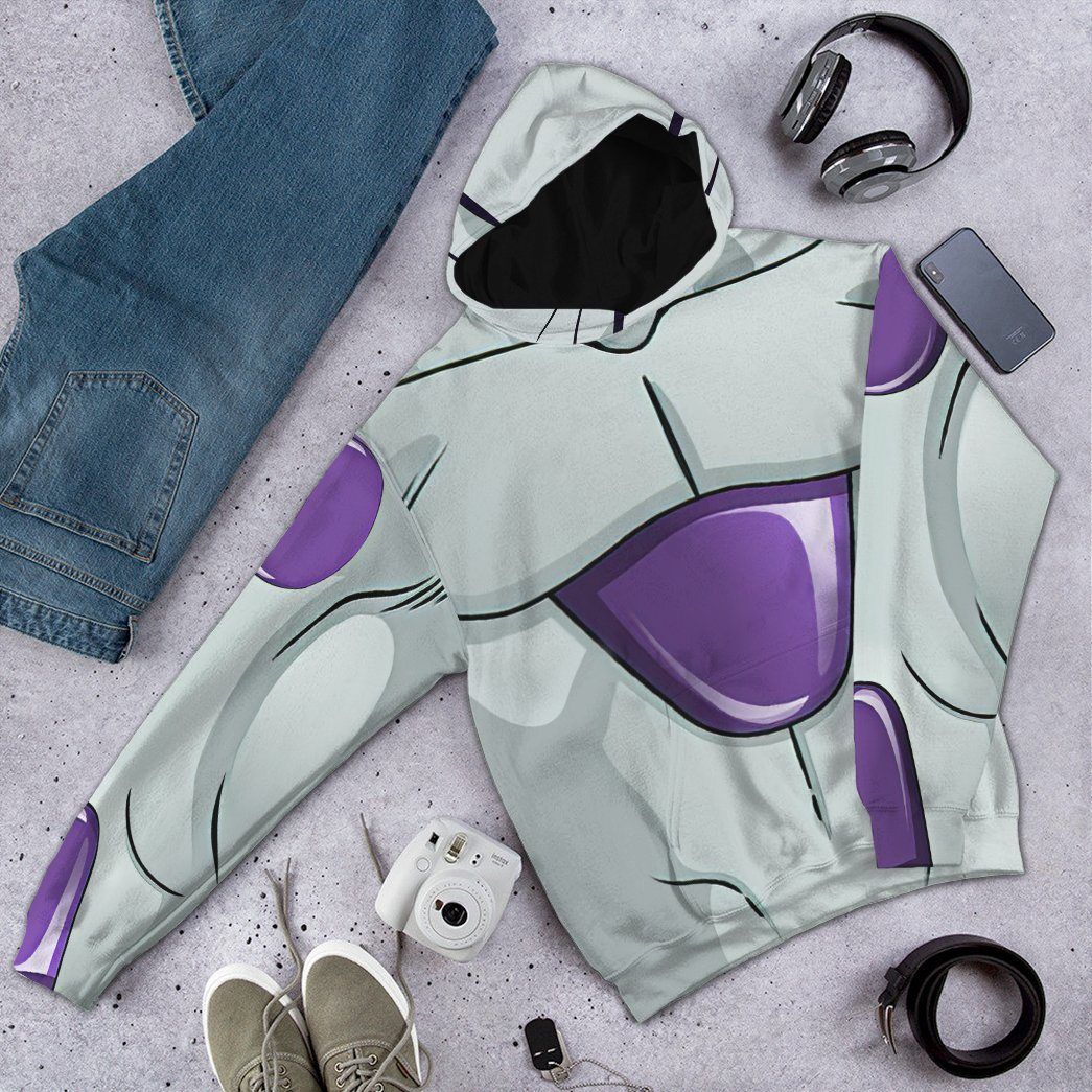 Anime Dragon Ball Frieza 3D Hoodie Anime Dragon Ball Frieza 3D Hoodie