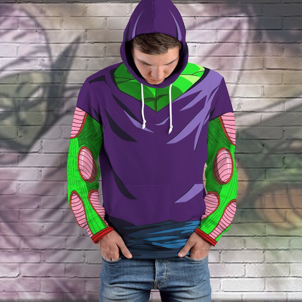 Anime Dragon Ball Piccolo 3D Hoodie Anime Dragon Ball Piccolo 3D Hoodie