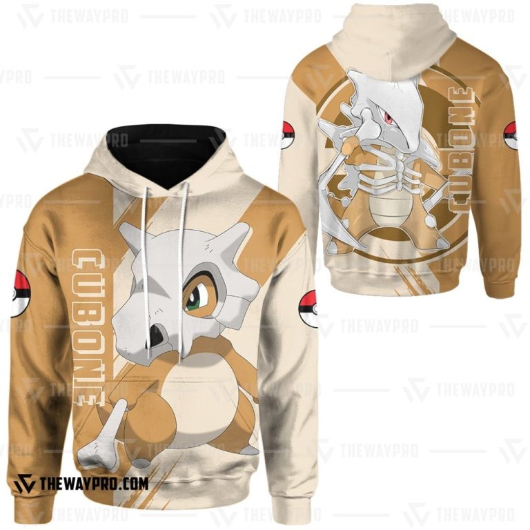 Anime-Pokemon-Cubone-3D-Hoodie-1