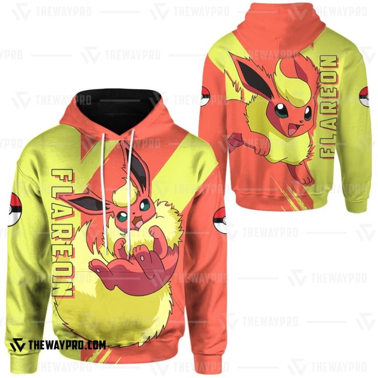 Anime-Pokemon-Flareon-3D-Hoodie-1