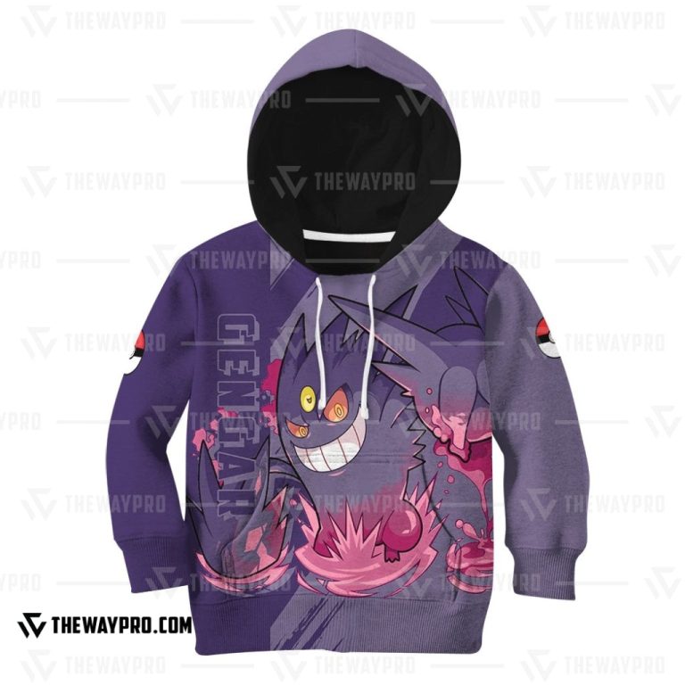 Anime-Pokemon-Gengar-Kid-3D-Hoodie-1