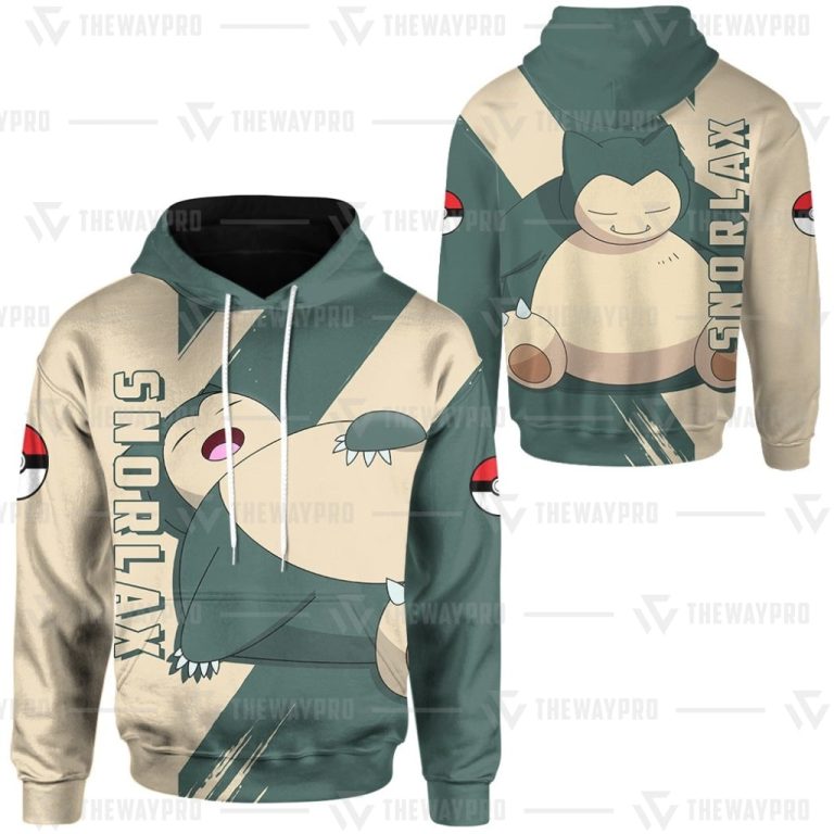 Anime-Pokemon-Snorlax-3D-Hoodie-1