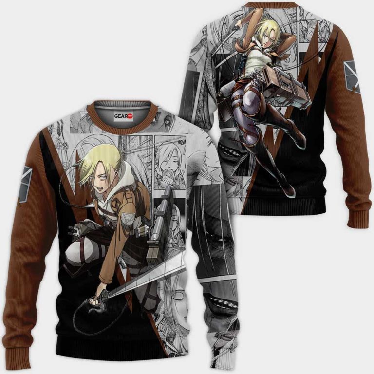 Annie-Leonhart-Custom-Attack-On-Titan-Anime-3D-Hoodie-Bomber-Jacket-2