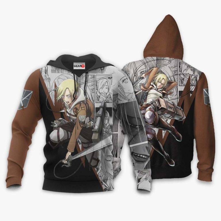 Annie-Leonhart-Custom-Attack-On-Titan-Anime-3D-Hoodie-Bomber-Jacket-3