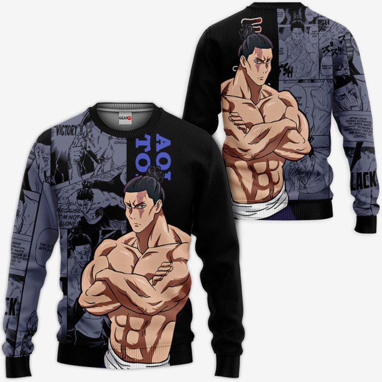 Aoi-Todo-Custom-Jujutsu-Kaisen-Anime-Manga-3D-Hoodie-Bomber-Jacket-2