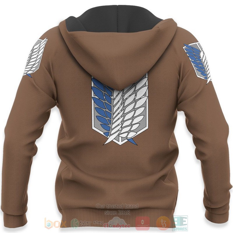 Aot Mikasa Ackerman Attack On Titan Anime 3D Hoodie Aot Mikasa Ackerman Attack On Titan Anime 3D Hoodie