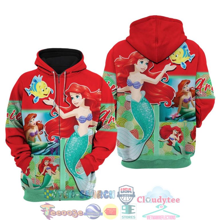 Ariel-The-Little-Mermaid-Disney-Hoodie-3D-1